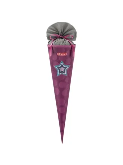 Schultüte, mit eingenähtem Bändchen in Glamour Star Astra