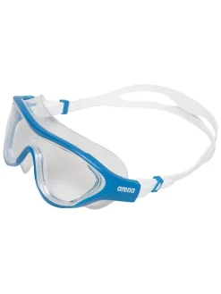 Schwimmbrille in Blau/ Weiß