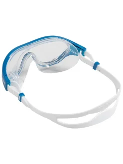 Schwimmbrille in Blau/ Weiß