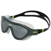Schwimmbrille in Khaki/ Schwarz