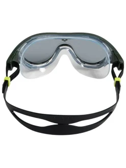 Schwimmbrille in Khaki/ Schwarz