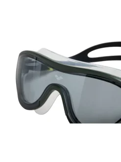Schwimmbrille in Khaki/ Schwarz