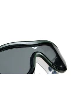 Schwimmbrille in Khaki/ Schwarz