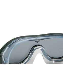 Schwimmbrille in Khaki/ Schwarz