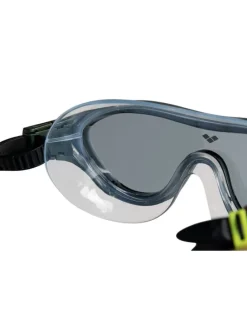 Schwimmbrille in Khaki/ Schwarz