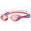 Schwimmbrille in Lila/ Rot/ Weiß