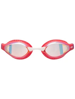 Schwimmbrille in Lila/ Rot/ Weiß