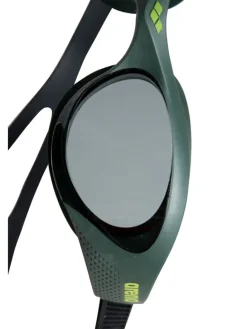 Schwimmbrille in Schwarz/ Khaki