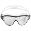 Schwimmbrille in Schwarz/ Transparent
