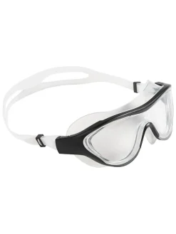Schwimmbrille in Schwarz/ Transparent