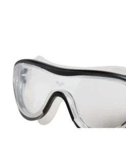 Schwimmbrille in Schwarz/ Transparent