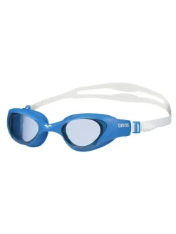 Schwimmbrille in Weiß/ Blau