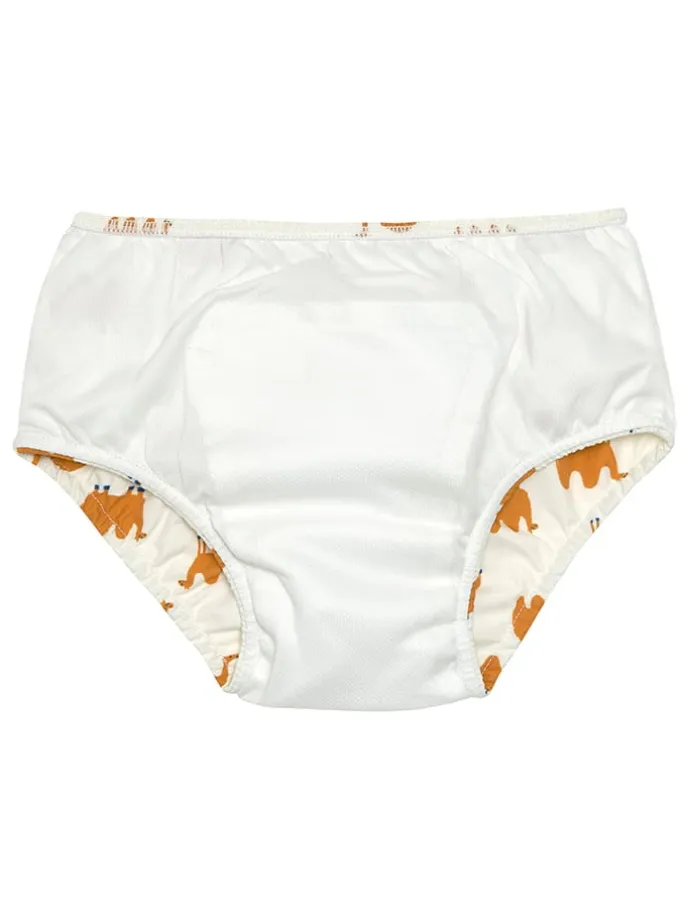 Schwimmwindel in Creme