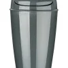 Schwingdeckeleimer "Del XL" Hellgrau - 30 l