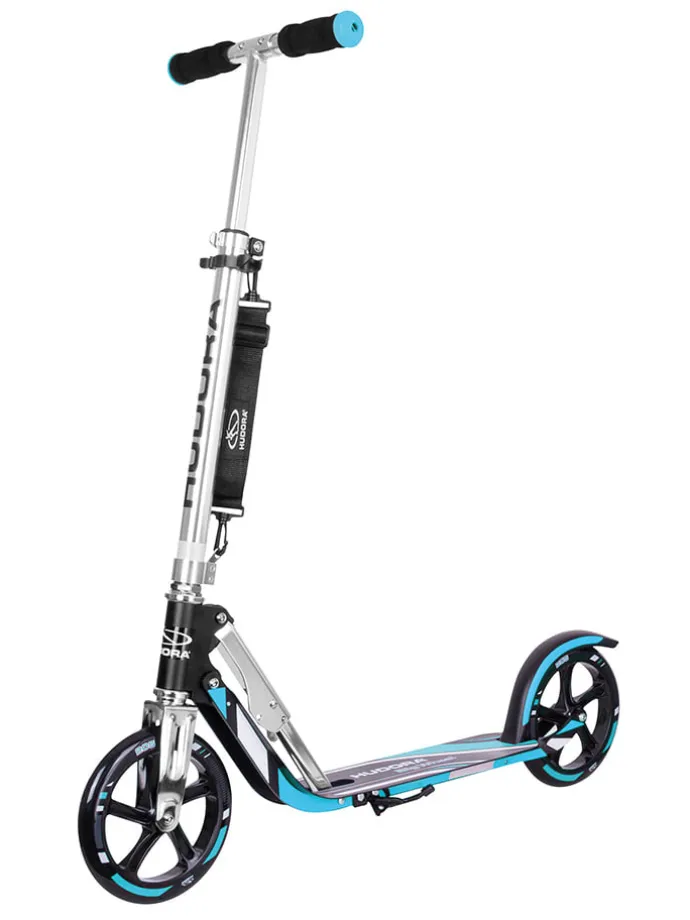 Scooter "BigWheel® 205" in Silber/ Blau - ab 7 Jahren