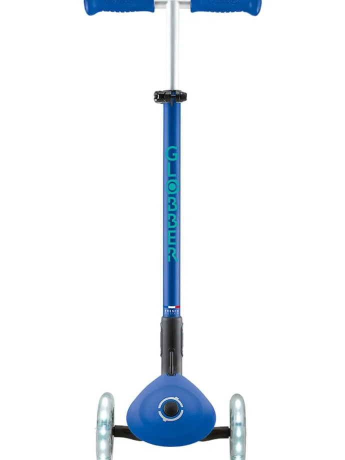 Scooter "Globber primo foldable plus lights" in Blau - ab 3 Jahren