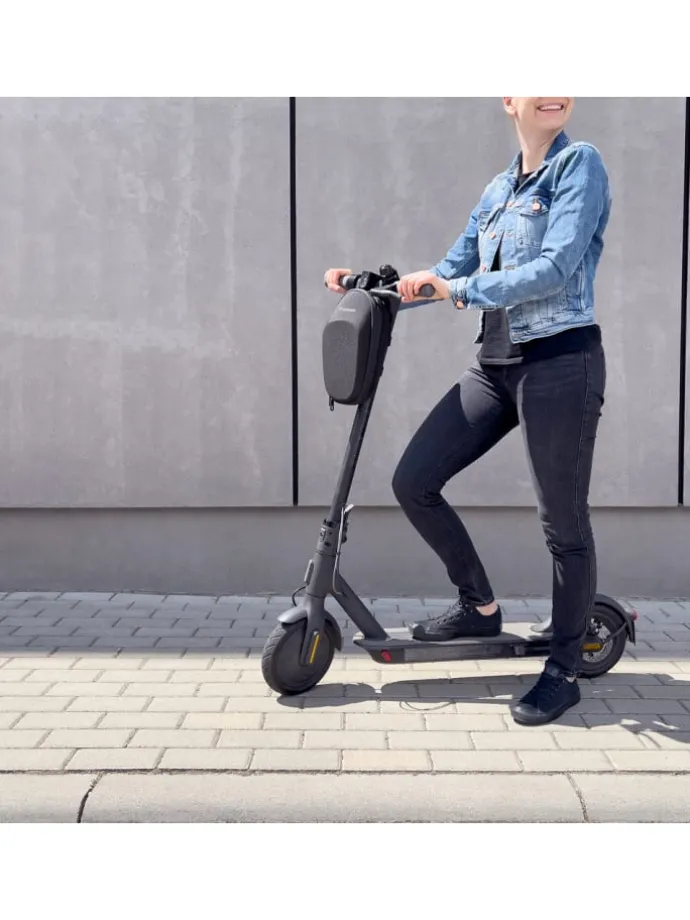 Scooter Lenkertasche 4L wasserdicht Schwarz