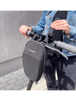 Scooter Lenkertasche 4L wasserdicht Schwarz