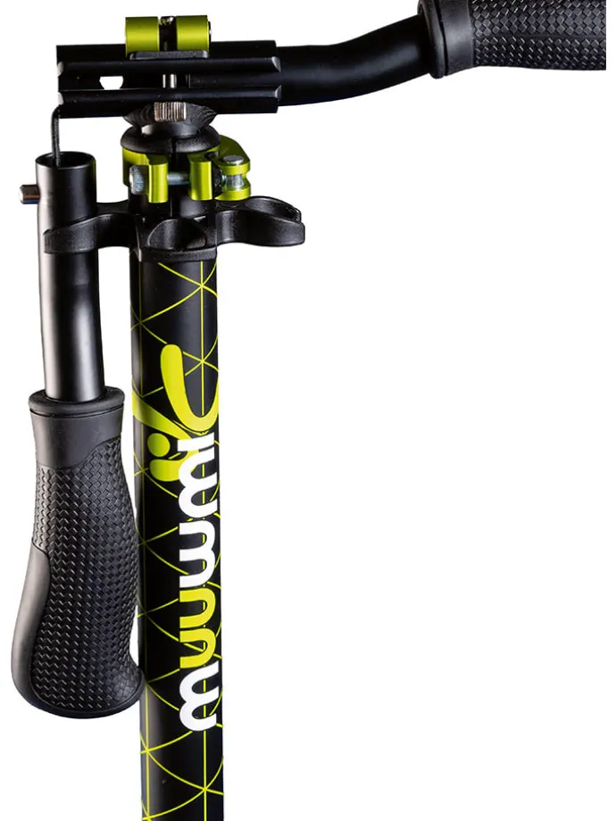 Scooter "Muuwmi Aluminium Scooter Pro 215" in Grün - ab 5 Jahren