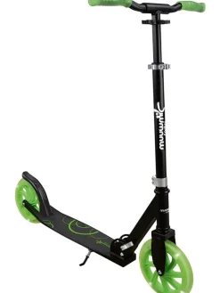 Scooter "muuwmi Lights Aluminium Scooter GLOW" in Grün - ab 5 Jahren