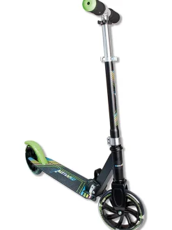 Scooter "Muuwmi NEON 180" in Schwarz/ Grün - ab 6 Jahren