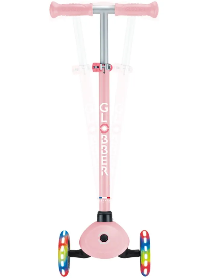 Scooter "Primo Lights" mit Leuchtrollen in Rosa - ab 3 Jahren