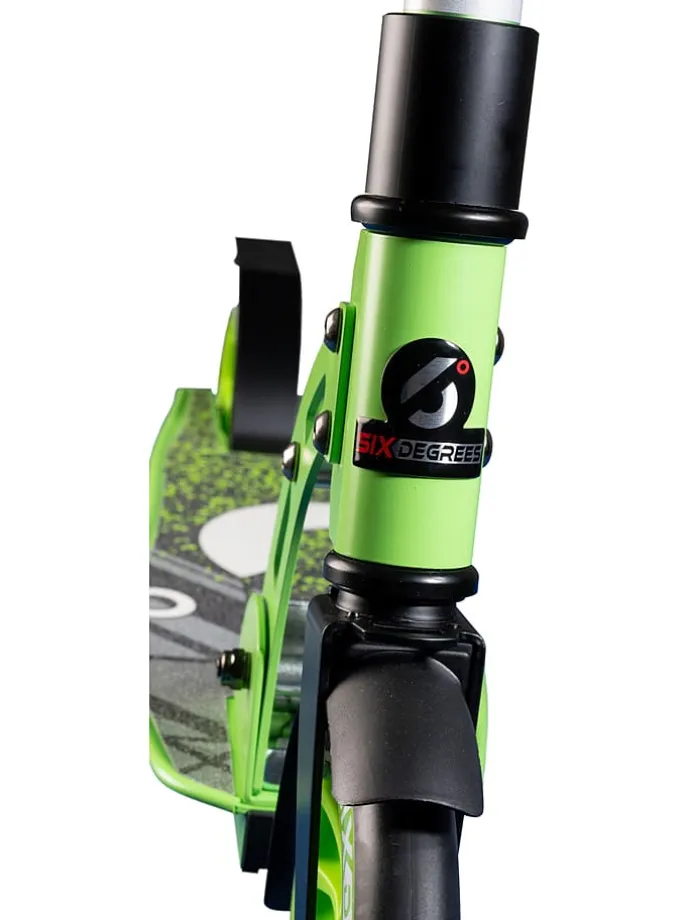 Scooter "Six Degrees Aluminium Scooter Junior 180/145" in Grün - ab 5 Jahren