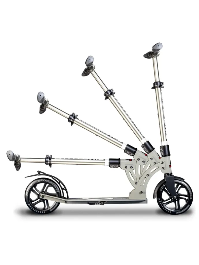 Scooter "Six Degrees Aluminium Scooter 205" in Grau - ab 8 Jahren