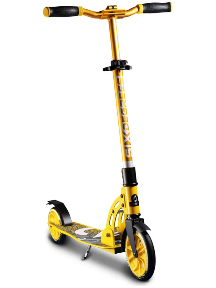 Scooter "Six Degrees Aluminium Scooter Junior 180/145" in Gelb - ab 5 Jahren
