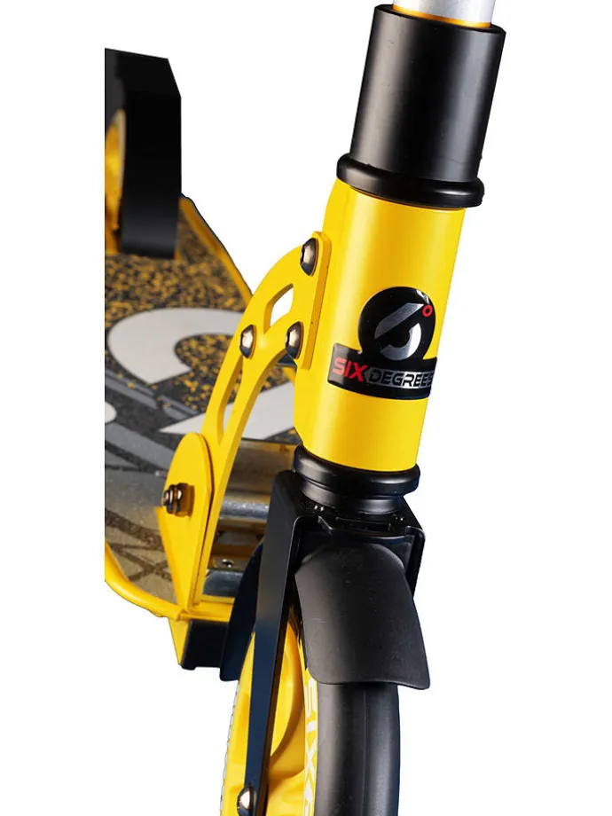 Scooter "Six Degrees Aluminium Scooter Junior 180/145" in Gelb - ab 5 Jahren