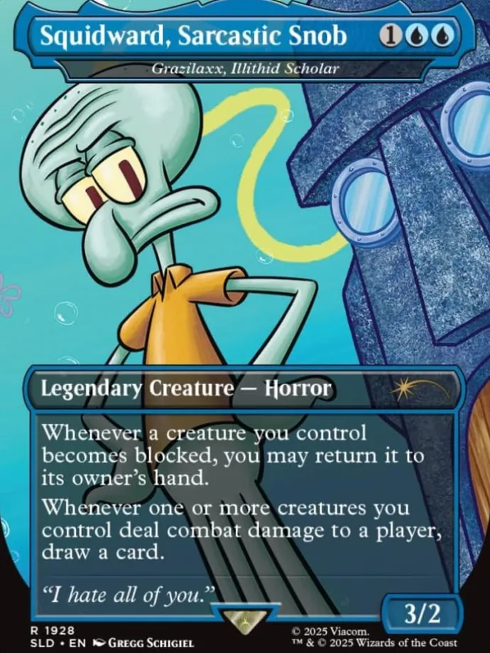 Secret Lair x SpongeBob SquarePants: Legends of Bikini Bottom (Foil)