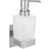 Seifenspender "Genova" in Weiß/ Silber - 200 ml
