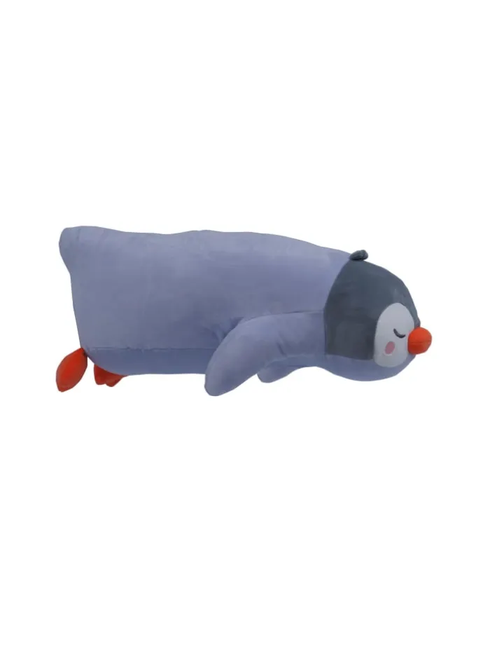 Seitenschläferkissen Pinguin Kissen in Hellblau