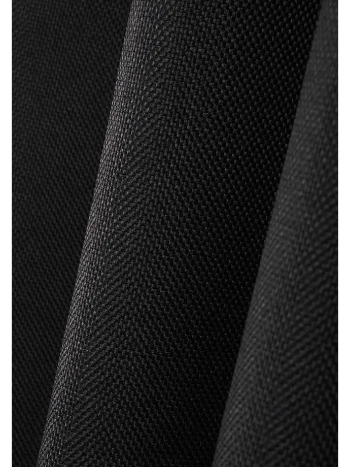 Ösengardine "Copenhague" in Schwarz - (L)260 x (B)140 cm