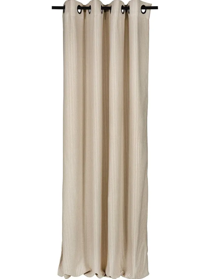 Ösenschal "Fun" in Beige/ Creme