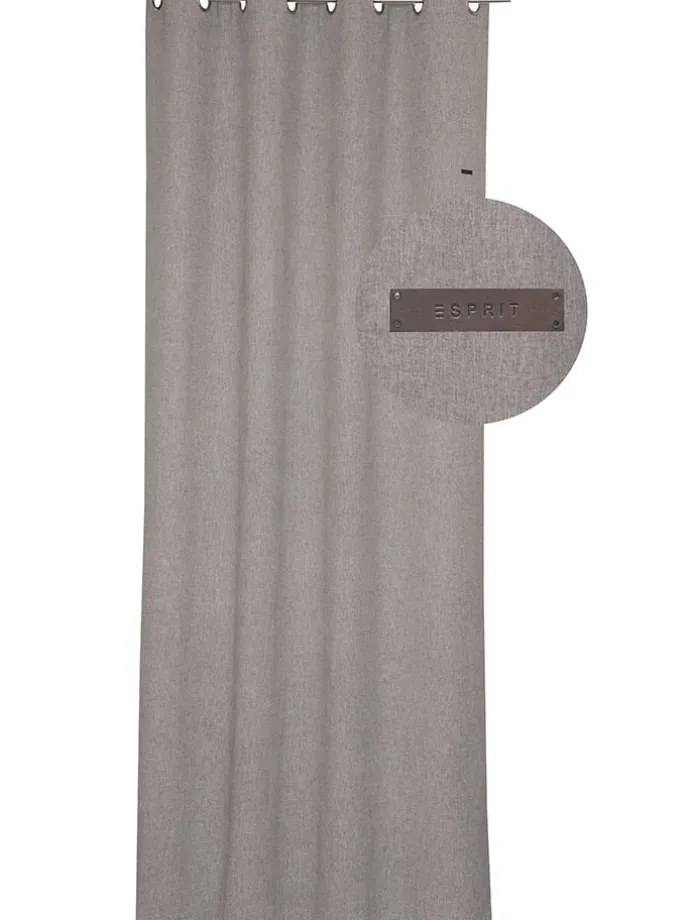 Ösenschal "Harp" in Grau