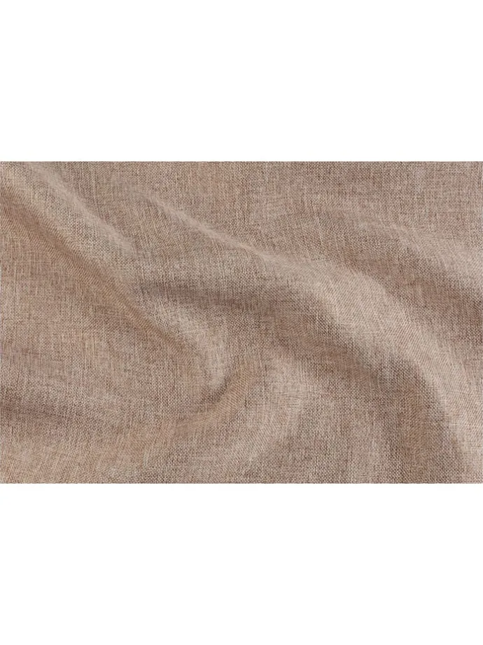 Ösenvorhang "Luxe" in Taupe