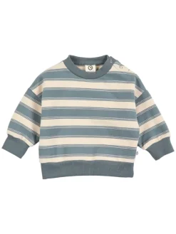 Set aus Babyshirt und Babyleggings in Oak/ Stormy blue