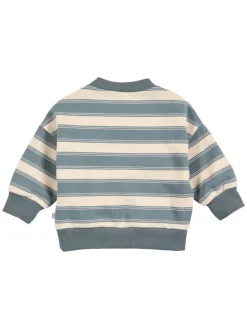 Set aus Babyshirt und Babyleggings in Oak/ Stormy blue