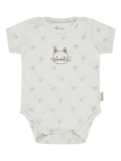 Set Bodys 3er Pack Katze in bunt