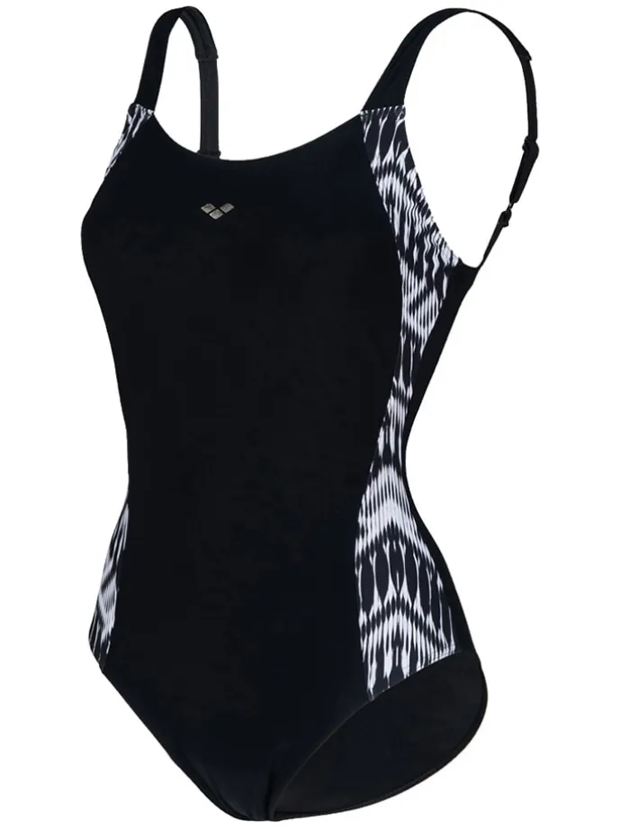 Shape-Badeanzug in Schwarz