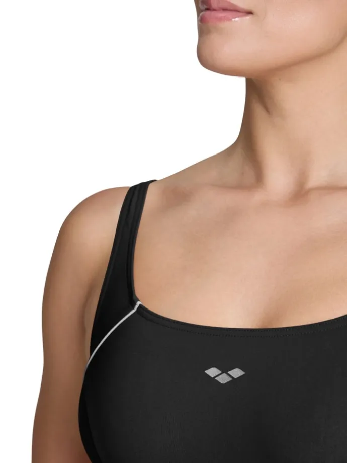 Shape-Badeanzug in Schwarz