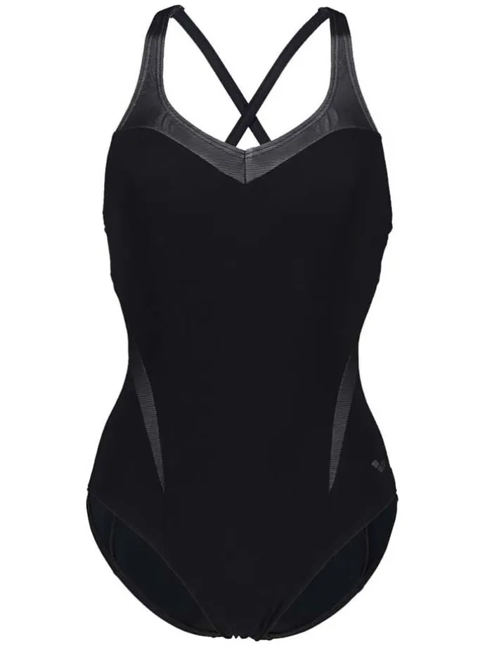Shape-Badeanzug "Isabel" in Schwarz