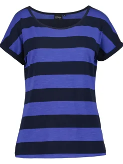 Shirt "Aleda" in Blau/ Dunkelblau