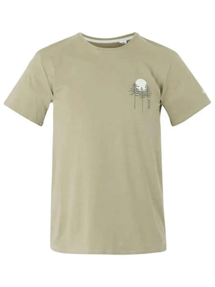 Shirt "Breezed V" in Khaki
