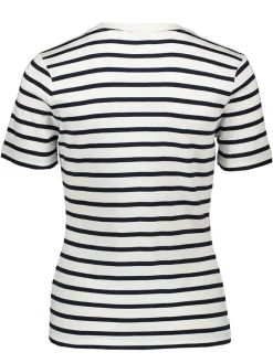 Shirt "Cody" in Weiß/ Schwarz