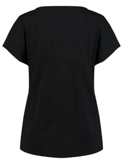 Shirt "Glow" in Schwarz