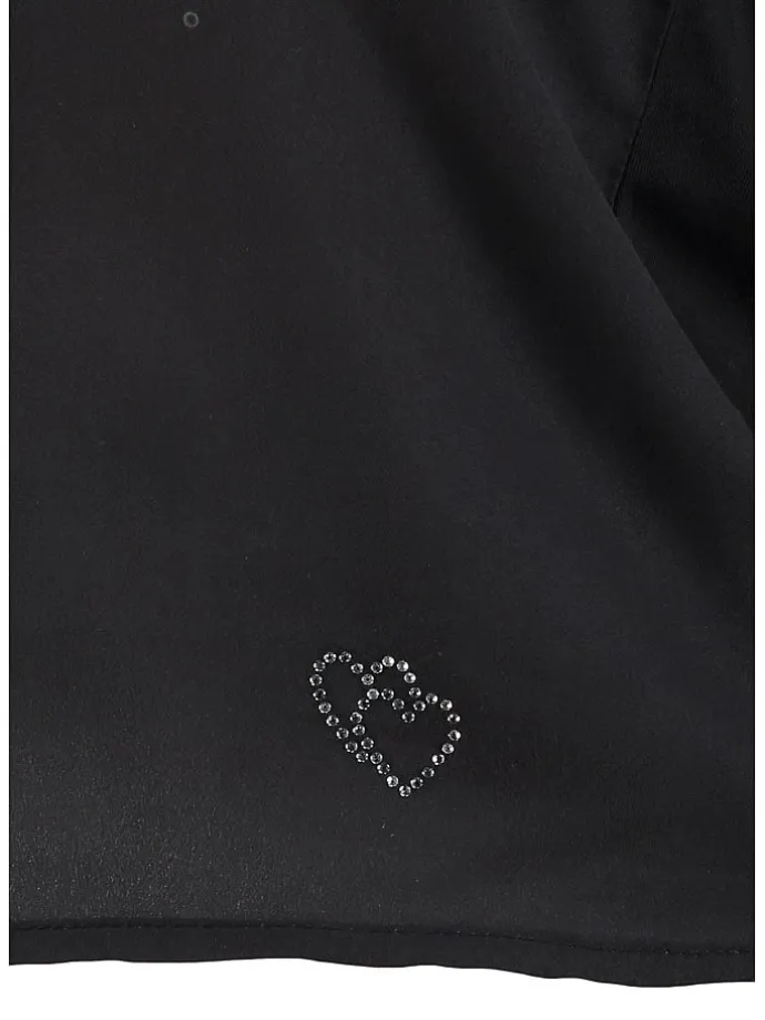 Shirt "Glow" in Schwarz