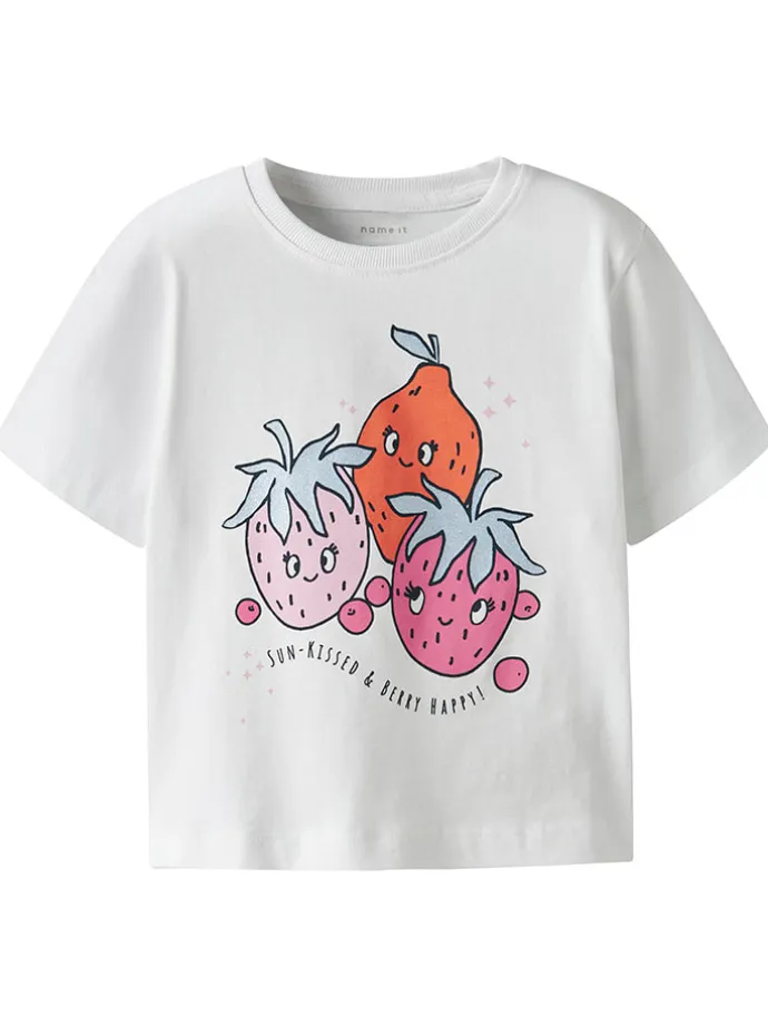 Shirt "Helka" in Weiß/ Bunt