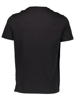 Shirt "Henley" in Schwarz